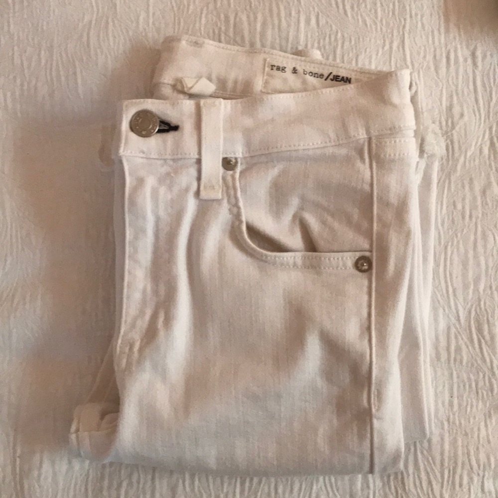 Rag & Bone White Jeans